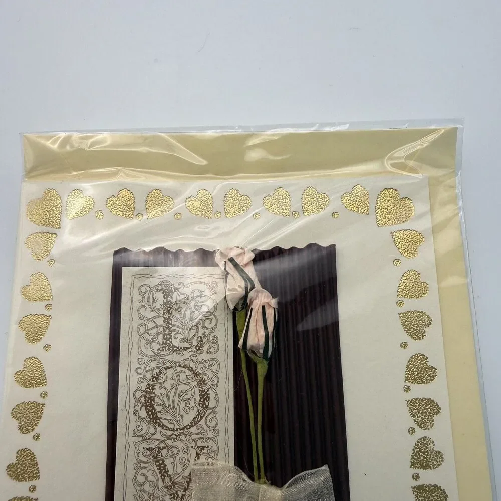 Lot Of 4 Unique Wedding Set Greeting Cards Swing Hallmark Kensington Bridal Love